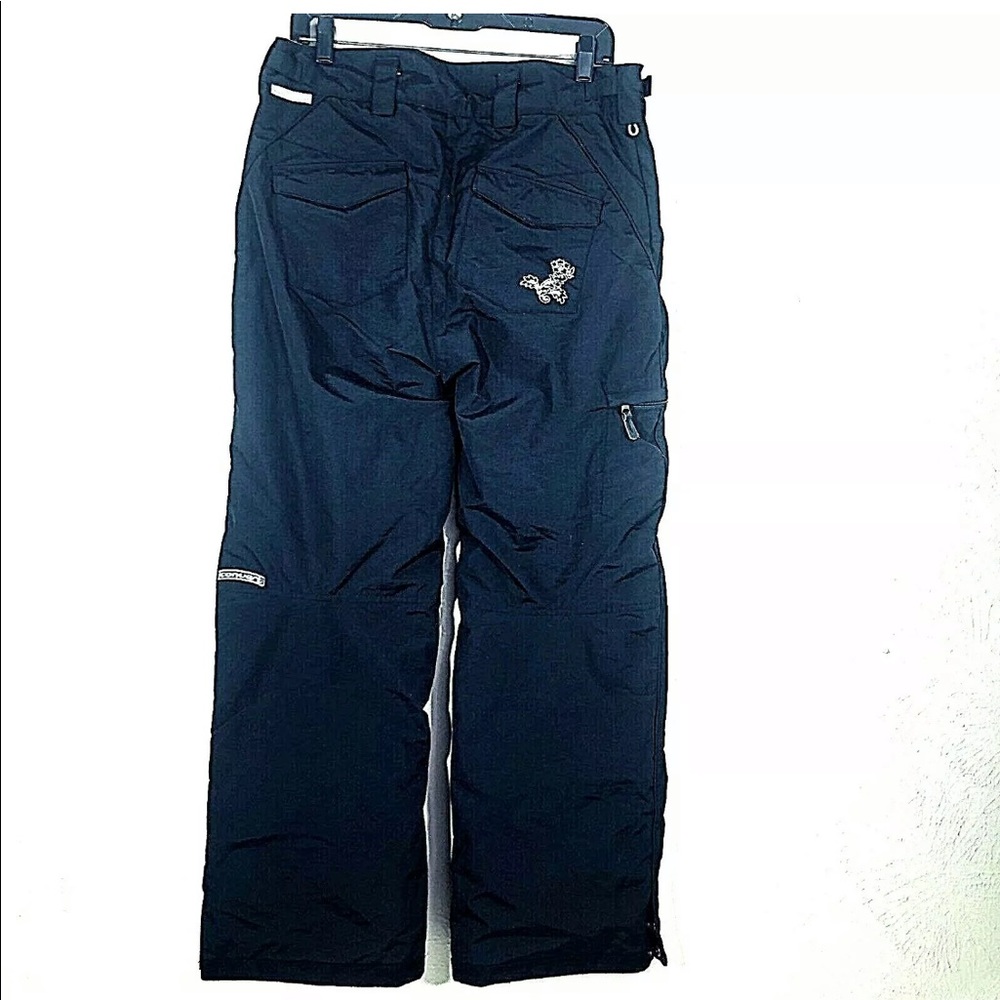 Columbia Women M Black Convert 32x30 Snowboard Pnt